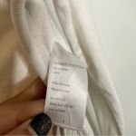 Naked Wardrobe Ruched Long Sleeve Open Back Mini Dress in Cream Photo 6