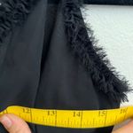 Y2K Black‎ Maxi Dress, Ruffle Hem, Formal Dress, Goth, Fairycore, CDC, Vintage Black Size M Photo 4