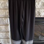Christopher & Banks black and white stretch waist dress capris size small Photo 3