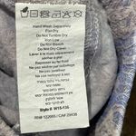 Altar'd State  Paisley Flare Pants Women's Size Medium Boho Blue Textured Stretch Photo 4