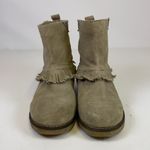 Coolway Free People |  Boots Tan Leather Suede Ankle Boots Leather Fringe A2 Photo 2