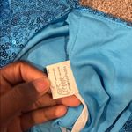 Blue Sequin Mini Dress SIZE 2 Photo 4