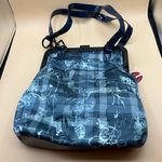 LeSportsac A Very Rare HTF  Boutique Limited Vandal Handbag Blue Multicolor Photo 2