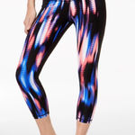 Calvin Klein Womens Performance Wick Tribeca Printed Cropped Leggings Size Photo 0