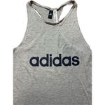 Adidas  women’s gray Racerback tank sz M Photo 6
