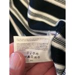 Brooks Brothers Dress Womens Medium Navy White Stripe Knit Shirt 3/4 Sleeve Photo 11