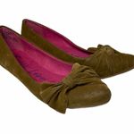 blowfish  Guppy Love SINTETICO Brown Bow Pointed Flat ballet Summer Shoes 6.5 Photo 0