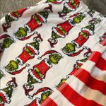 Hanna Andersson X Dr. Seuss Striped Grinch Pajama Bottoms women’s small so soft Red Photo 2
