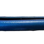 Kate Spade VINTAGE Refurbished Leather Wallet Multi Comparment Snap Closure Blue Photo 4