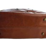 Patricia Nash Women's Brown Leather Cutout Tooled Cavo Tote with Dust Bag Photo 3