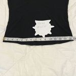 Gap  size small black sleeveless ruffle neck knit top GUC Photo 7