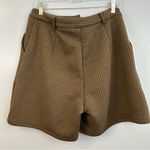 Pretty Little Thing NWT Chocolate Quilted Shorts size10 Photo 4