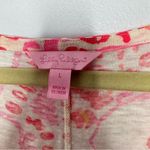 Lilly Pulitzer Duval Top Hot Coral Trunk in Love Size Large Photo 2