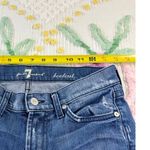 Seven for All Mankind Bootcut Jeans Distressed Blue Denim Size 26‎ Photo 5