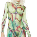 Frankenstein's Bride Costume New without‎ tags Green Size L Photo 0
