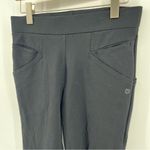 Beta brand size medium S petite black leggings Photo 5