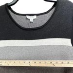 Katherine Barclay Dress Womens Large Knit Sweater Geometric Striped Career NWT Photo 4