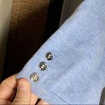 Karen Scott  Blue Boatneck 3/4 Sleeve Knit Sweater Top 1X Photo 4