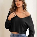 SheIn Long Sleeve Crop Top Photo 0