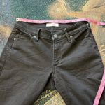 Ann Taylor LOFT Curvy Straight Leg Jeans Mid Rise Black Women’s 2 Stretch Denim Photo 12