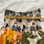 Studio Spa patchwork mixed print midi skirt or mini dress with smocking Size M Photo 5