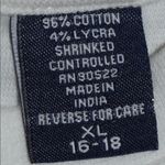 Miami university white long sleeve, marked as a boys xl fits a womens small Photo 2