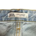 ZARA  Destroyed Distressed Graffitti Jeans 36 Baggy Loose Crop Womens Mens Unisex Photo 5