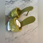 Bottega Veneta Sandal Pelle S Gomma Leather Heel New Size 39.5 $1200 Photo 4
