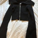 ZARA Black Zip Up Photo 0