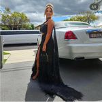 Alamour The Label Delphie Dress Black Size 4 Photo 3