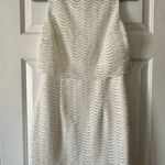 American Living White Sleeveless Crocheted Lace Dress, size 6 Photo 0