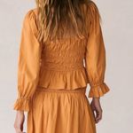 Free People amber honey 2 piece cotton skirt set Photo 3