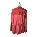 LOGO By Lori Goldstein  OPEN FRONT JACKET LACE‎ TRIP DRAWSTRING WAIST SIZE 12 Photo 2