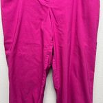Lane Bryant  Women's Office Workwear Casual Cropped Stretch Pink Pants Size 14 Photo 3