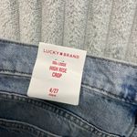 Lucky Brand  Jeans Womens 4/27 90s Loose High Rise Crop Button Fly Blue Denim‎ Photo 15