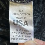 Fresh Produce  Dress Womens XS Blue Gray Floral Short Sleeve Cotton Pockets USA Photo 5