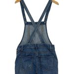 Free People  Women’s Milo Distressed Tapered Leg Denim Overalls size 31 Photo 8