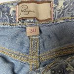Paige Monte Boot Cutoff Shorts 30 Y2K Denimcore Raw Hem Made in USA Denimcore Photo 5