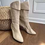 Vintage 80s Capezio Cream Bone Slouch Boot 7 Photo 1
