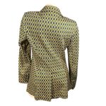 CAbi Kensington Proper Standout Medallion Blazer Jacket 3372 Mustard & Blue M Photo 4