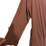 Forever 21  Mauve Wrap Ribbed Bodysuit Photo 2