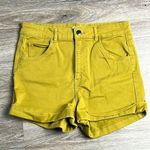 H & M Mustard Yellow Women's Shorts Size 10 Photo 0