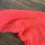 Pilcro and the Letterpress Pilcro Anthropolgie chunky knit alpaca & angora coral sweater Xs 198$ fall knit Photo 6