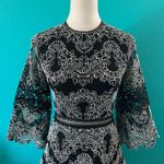 Alexis  Karina Dress Black White Embroidered Lace Mini Cocktail Party Size XS Photo 3