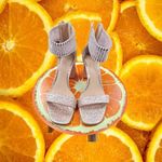 Badgley Mischka Jewel Badgley‎ Mischka Zip Back High Heels Size 6 Photo 1