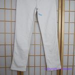 Madewell NEW Stovepipe Jeans in Pure White, 24 Photo 4