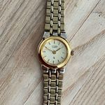 Citizen  Ladies Watch Vintage Gold-Tone Bracelet, Dial, Hands,  Markers Photo 1