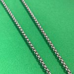 Titanium Steel Rattlesnake Pendant Necklace for Men Women Silver Photo 3
