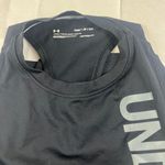 Under Armour YSM Under Armor Black Polyester Tank Top Photo 2