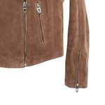 BLANK NYC  Women's Suede Leather Moto Jacket Photo 3